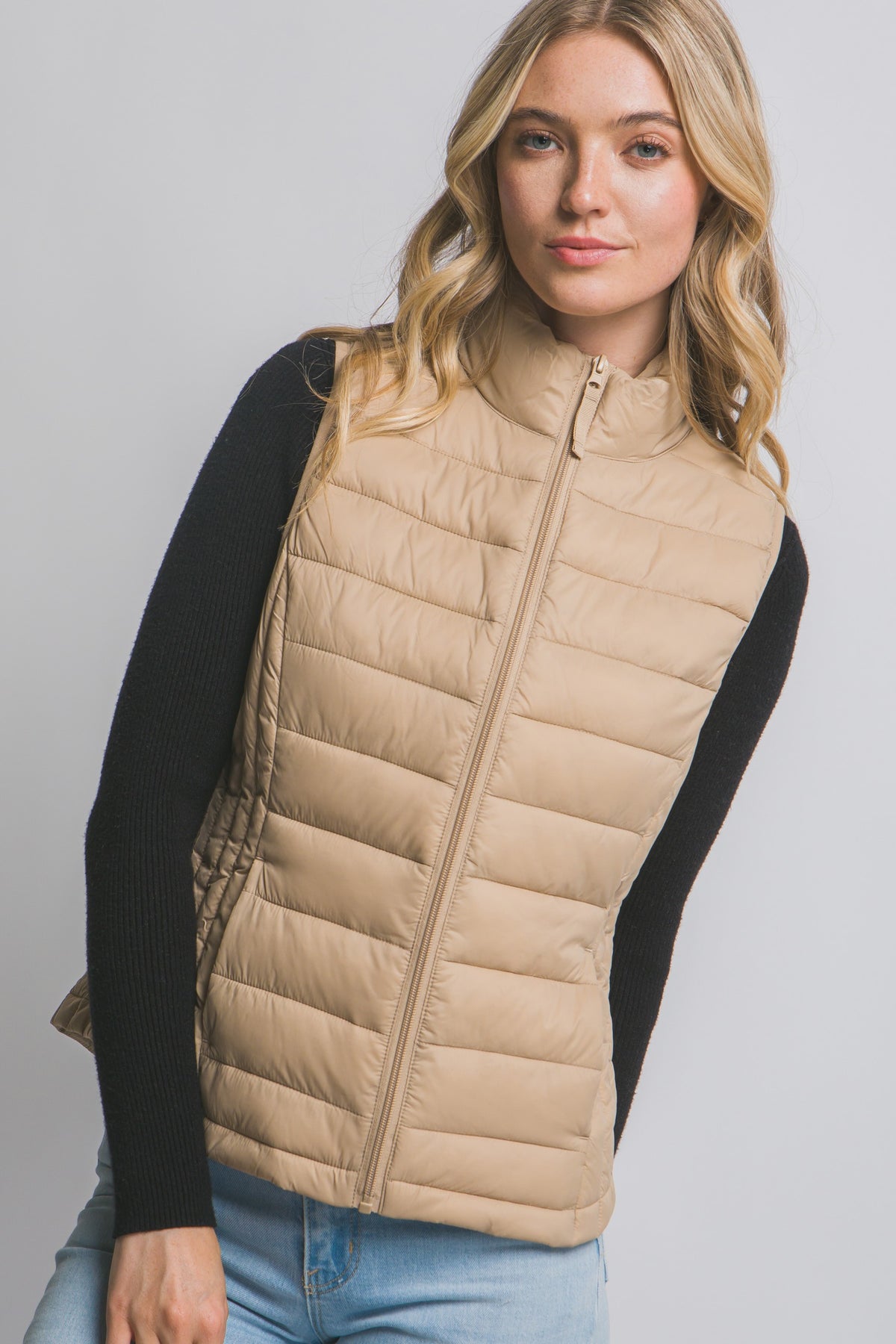 The Jet Setter Puffer Vest