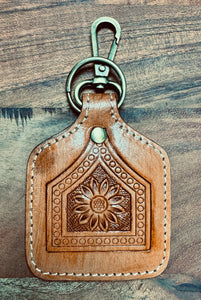 Ear Tag Keychain