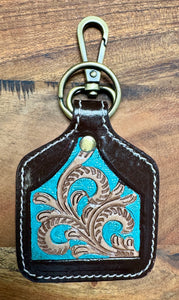 Ear Tag Keychain