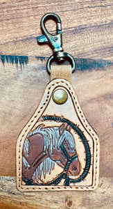 Ear Tag Keychain