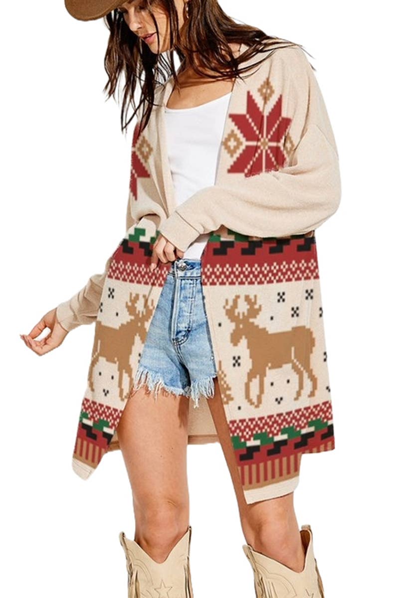 Holly Jolly Knit Cardigan
