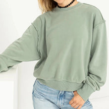 Load image into Gallery viewer, Drop Shoulder Relaxed Sweatshirt
