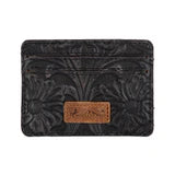 Montana West Tooled Genuine Leather Card Case