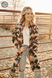 Bandera Button-Up Dress