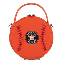 MLB Official Houston Astros Baseball Circle Bag/Crossbody