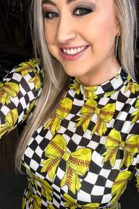 Throw Like A Girl Mesh Top – Softball Edition