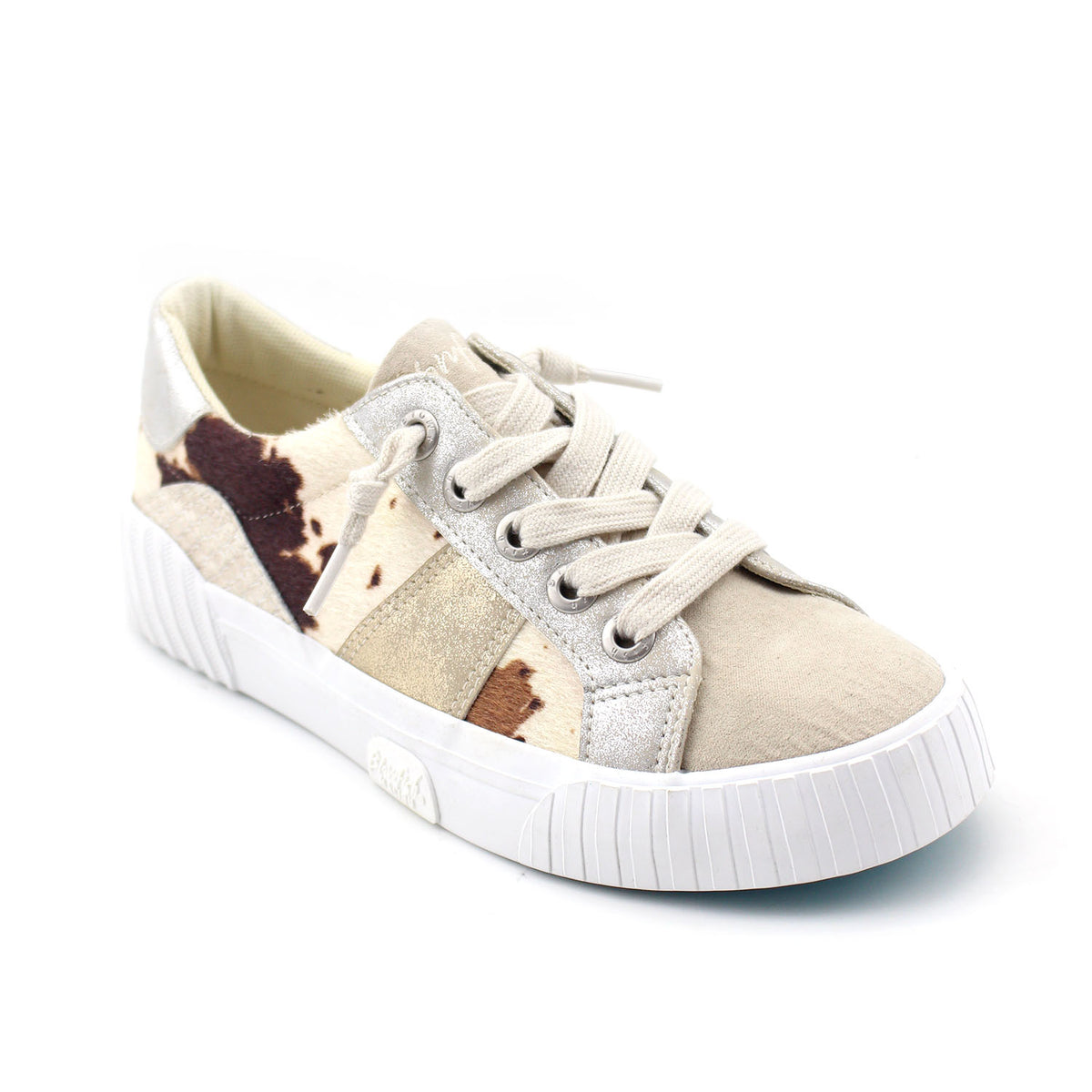 Boujee cowprint blowfish sneaker