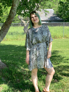 Kaylee Snake Print Dress