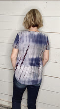 Load image into Gallery viewer, Marcy Blue Tie Dye Top
