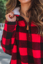 Load image into Gallery viewer, Buffalo Plaid Pullover Sherpa

