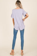 Load image into Gallery viewer, Cora Ruffle Sleeve Top
