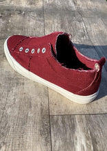 Load image into Gallery viewer, Maroon Slip-On Shoes
