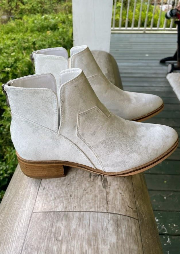 Metallic Ankle Boots