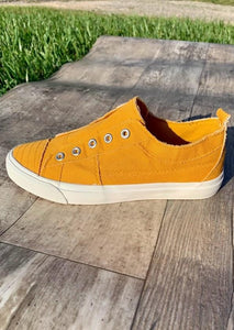 Mustard Slip-On Shoes