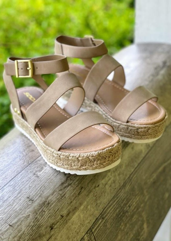 Nude Platform Sandals