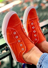 Load image into Gallery viewer, Orange Slip-On Sneaker
