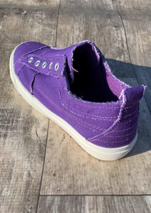 Purple Slip-On Sneaker