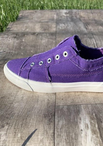 Purple Slip-On Sneaker