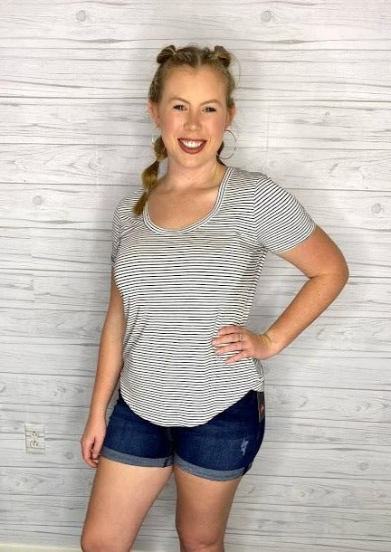 Scoop Neck Tee