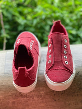 Load image into Gallery viewer, Red Slip-On Sneakers
