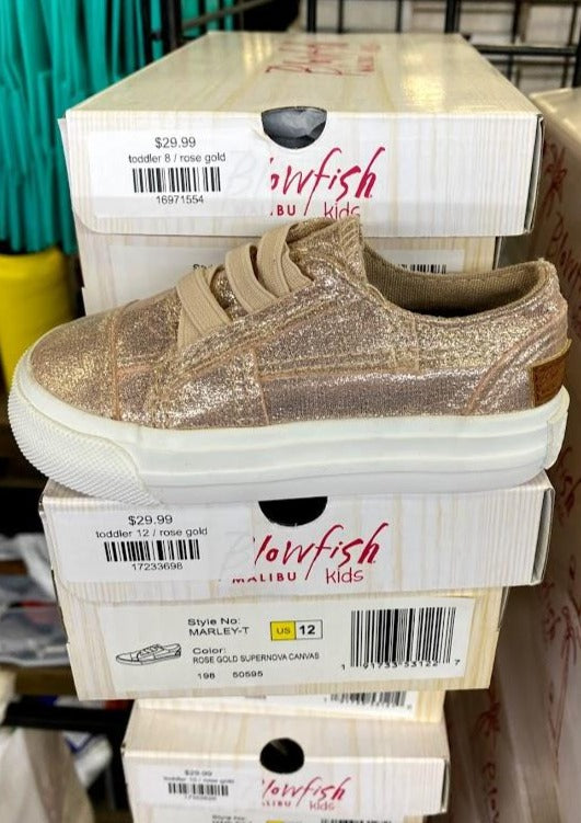 Blowfish rose hot sale gold sneakers