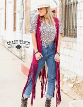 Load image into Gallery viewer, Studded Fringe Duster

