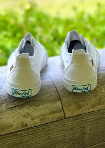 White Blowfish Slip-On Sneaker